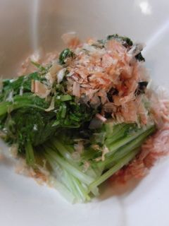 水菜のおひたし-レシピのメイン写真