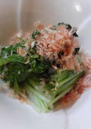 水菜のおひたし-レシピのメイン写真