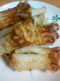 子供に大受け!納豆inちくわの天ぷら-レシピのメイン写真