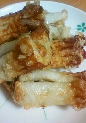 子供に大受け！納豆inちくわの天ぷら-レシピのメイン写真