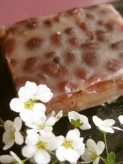 レンジにおまかせ♪小豆ういろう-レシピのメイン写真