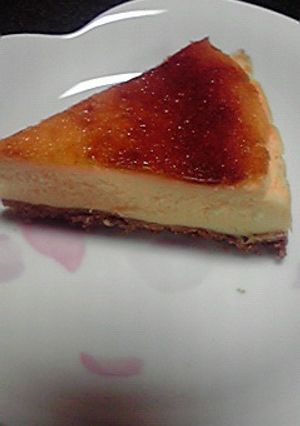 簡単!おいしい!ベークドチーズケーキ-レシピのメイン写真