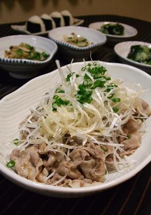 スープ豚しゃぶのアツアツごま油かけ-レシピのメイン写真