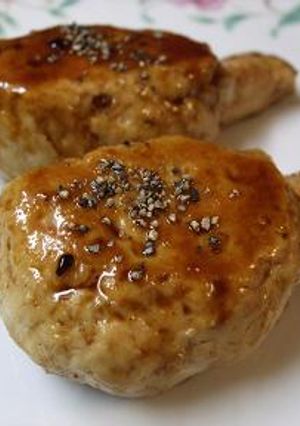 骨付き肉風、つくねの照り焼き-レシピのメイン写真