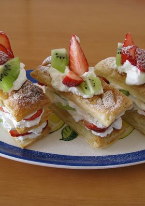 生クリームミルフィーユ-レシピのメイン写真