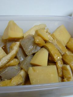 『春の味覚!竹の子とこんにゃく煮』-レシピのメイン写真