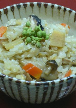 春の味覚を楽しむ③ たけのこご飯-レシピのメイン写真