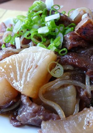 圧力鍋におまかせ♪トロ~っと牛すじ煮込み-レシピのメイン写真
