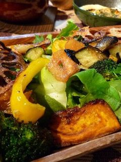 いろいろ野菜のホットサラダ-レシピのメイン写真