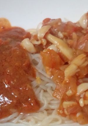 ピリ辛自家製トマトソース-レシピのメイン写真
