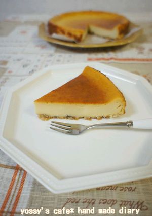 簡単☆濃厚ベイクドチーズケーキ-レシピのメイン写真