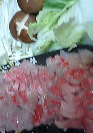 金目鯛のしゃぶしゃぶ-レシピのメイン写真