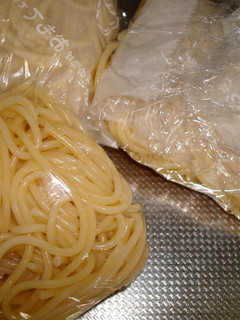 茹でパスタの保存法-レシピのメイン写真