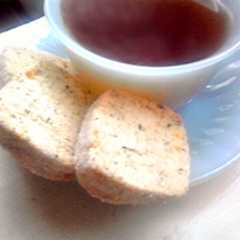 รูปของ 紅茶とオレンジのクッキー