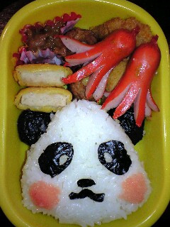 ぱんだのキャラ弁^^/-レシピのメイン写真
