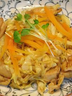 胸肉とキャベツのピリ辛炒め-レシピのメイン写真