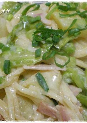 *和テイスト♪クリームパスタ*-レシピのメイン写真