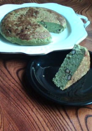黒豆おからケーキ【抹茶黒蜜】-レシピのメイン写真