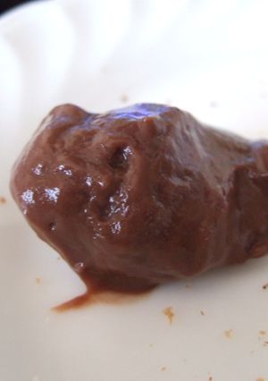 チョコムースプリン簡単レンジで！-レシピのメイン写真