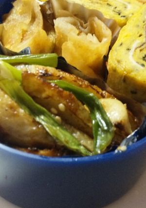 お弁当に♬ちくわと九条ねぎのオイマヨ炒め-レシピのメイン写真