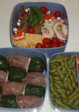 22年お花見弁当-レシピのメイン写真