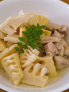 シンプル♪筍と鶏肉の煮物-レシピのメイン写真