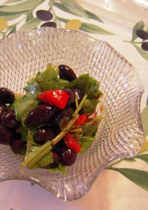漬すだけ！黒豆ひたし豆　トルコ風-レシピのメイン写真