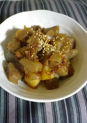 ♪おかかこんにゃく♪-レシピのメイン写真