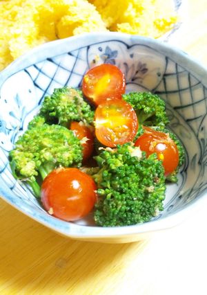 ﾌﾞﾛｯｺﾘ-とﾄﾏﾄのさっぱり小鉢-レシピのメイン写真