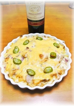 そら豆ニョッキのグラタン-レシピのメイン写真