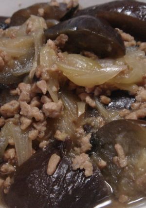 やさしくなれる❤なすと挽肉の生姜煮☆-レシピのメイン写真