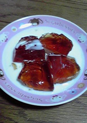 ダイエット* 紅茶のゼリー(^ω^)!-レシピのメイン写真