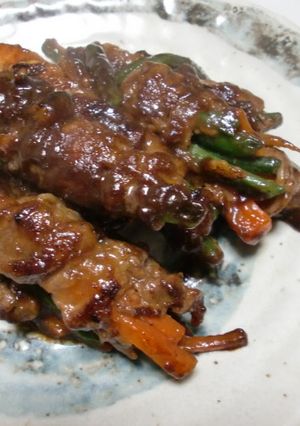 ポイコーロー肉野菜巻き-レシピのメイン写真