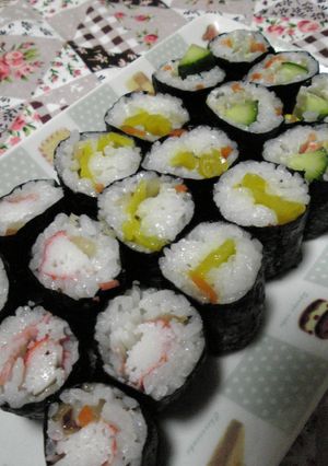 コンビニクッキング～のり巻き～-レシピのメイン写真