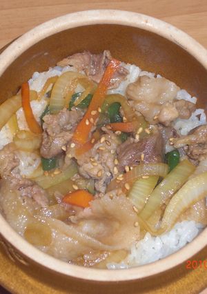 激ウマ!簡単!我が家の豚丼2(洋風)-レシピのメイン写真