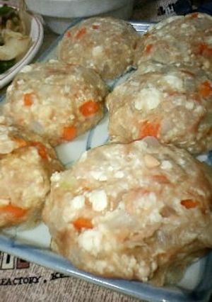 ツナと豆腐のお団子！-レシピのメイン写真