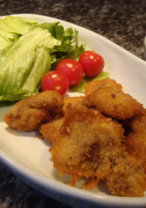 鶏レバー★カツ★サクサクで美味しいよぉ-レシピのメイン写真
