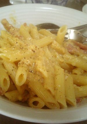 材料簡単♡ ペンネカルボナーラ-レシピのメイン写真