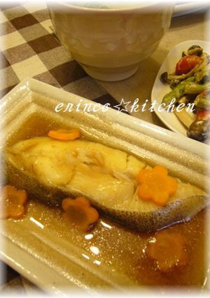 タジン鍋で♪定番カレイの煮つけ★-レシピのメイン写真