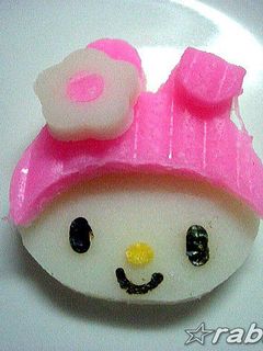 キャラ弁にカマボコdeマイメロ-レシピのメイン写真