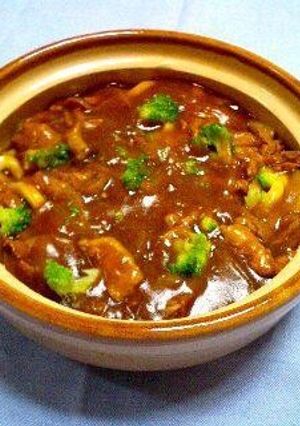 カレーうどんですよ～！-レシピのメイン写真