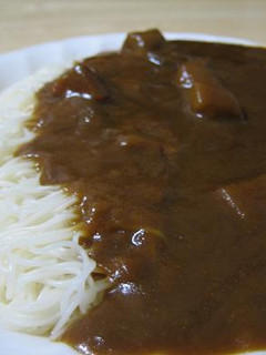 男の料理 カレーそうめん-レシピのメイン写真