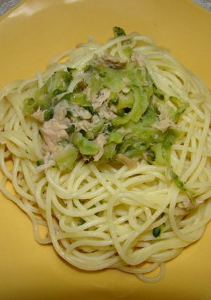 ゴーヤー・ツナパスタ-レシピのメイン写真