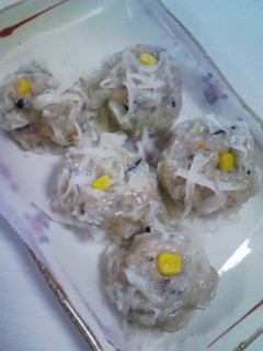ひじき、豆腐入り。菊花シュウマイ!-レシピのメイン写真