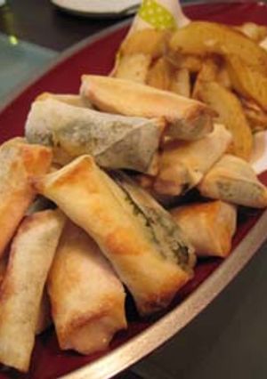 おつまみに☆ミニ焼き春巻-レシピのメイン写真
