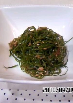 ＊切りこんぶの炒めもの＊-レシピのメイン写真