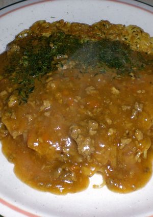 カリつる♪かた焼きそばのカレーあんかけ-レシピのメイン写真