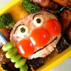 รูปของ アンパンマン号でGO!!簡単キャラ弁