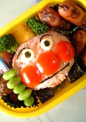 アンパンマン号でGO!!簡単キャラ弁-レシピのメイン写真