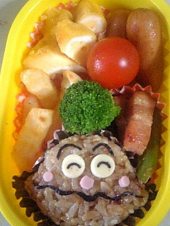 カレーパンマン☆簡単キャラ弁-レシピのメイン写真